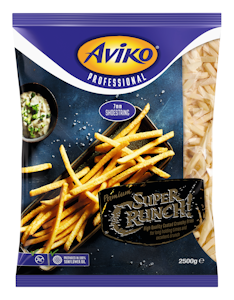 Aviko supercrunch 7mm ranskanperuna 2,5kg pakaste