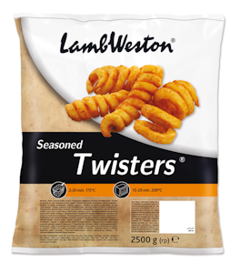 Lamb Weston Seasoned Twisters 2,5kg pakaste