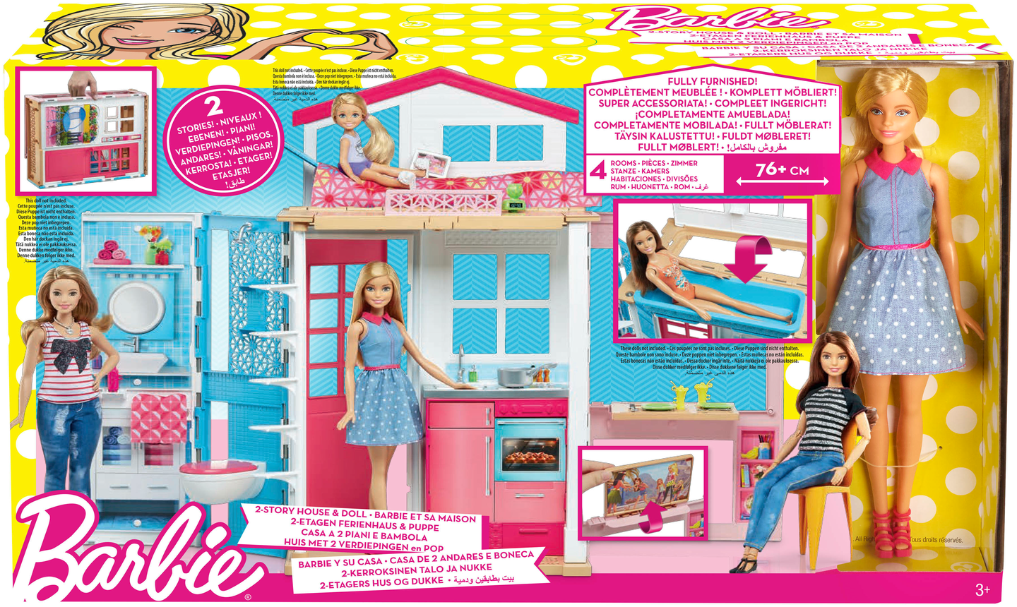 Barbie Talo ja nukke