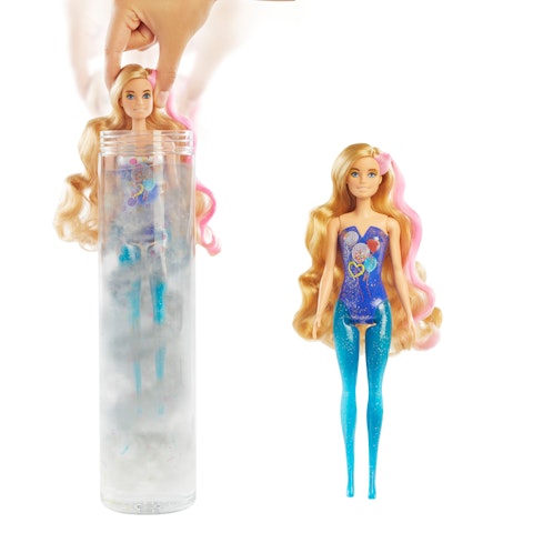 Barbie Color Reveal Party - muuntuva nukke, lajitelma