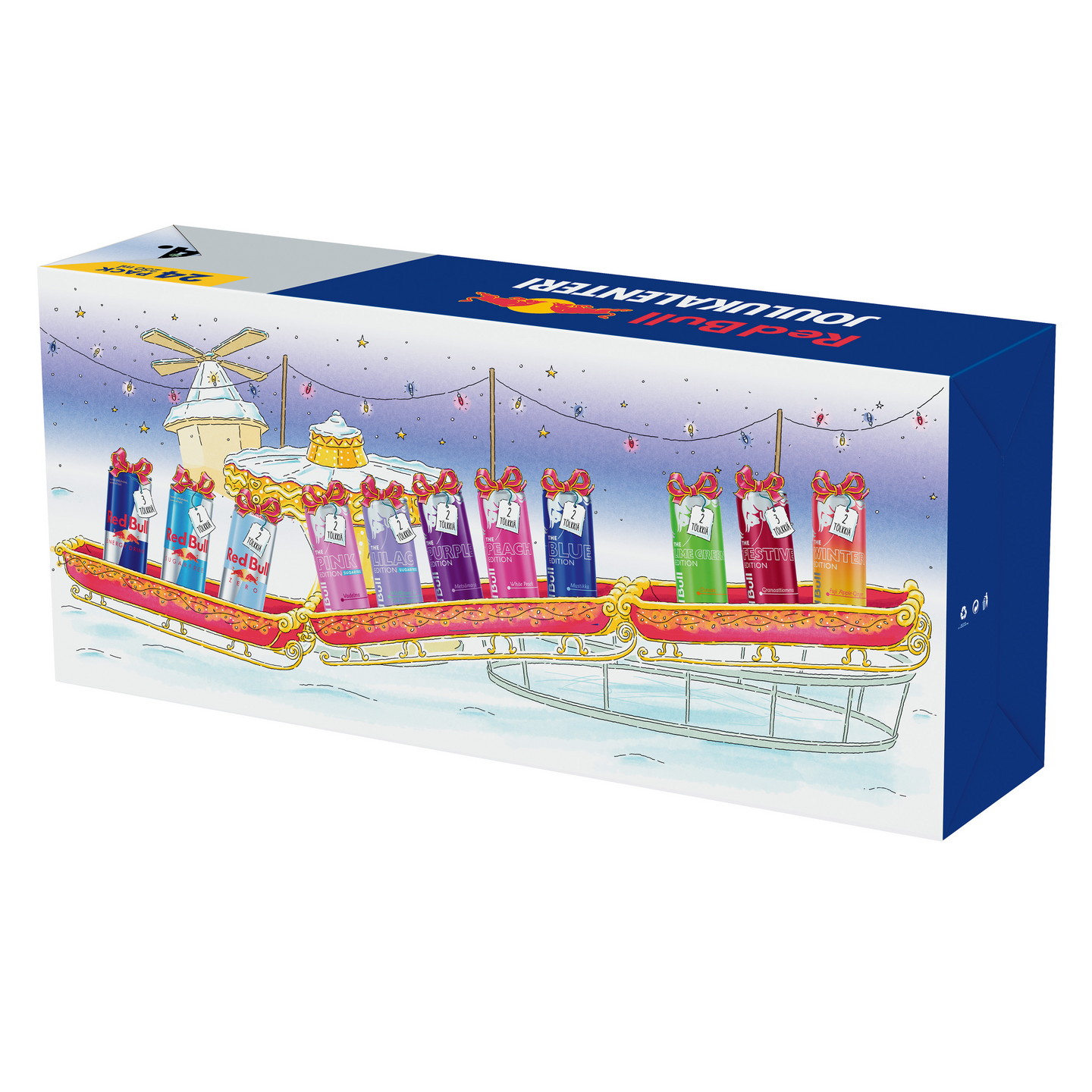 Red Bull Joulukalenteri 2025 24 tlk energiajuoma 0,25l