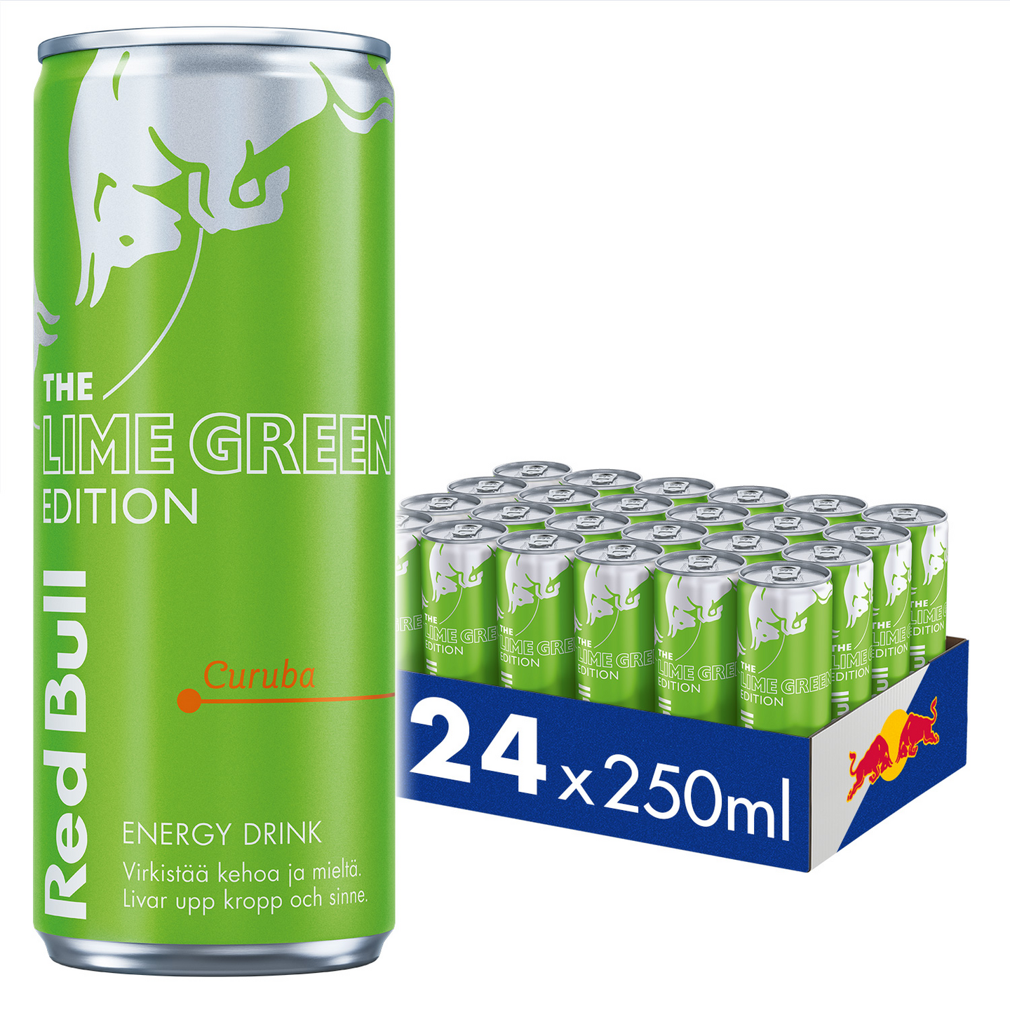 Red Bull Lime Green Edition Curuba energiajuoma 0,25l