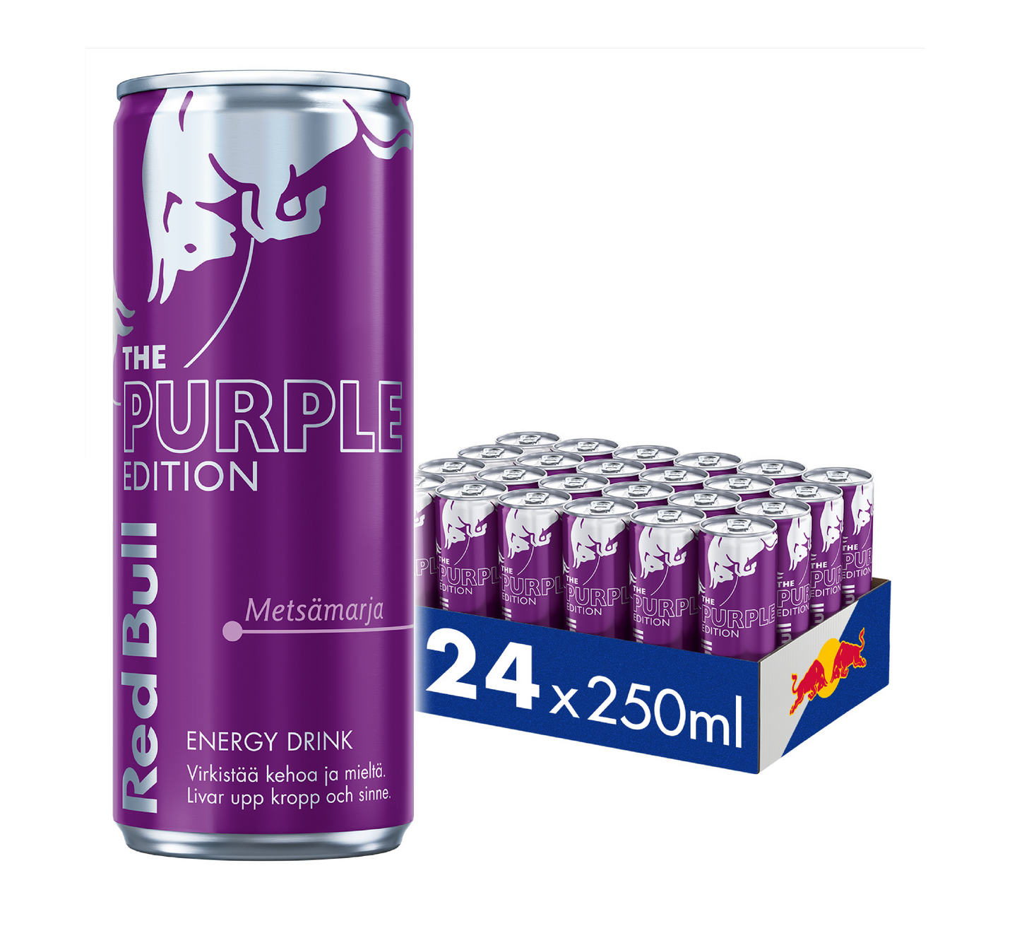 Red Bull Purple Edition Metsämarja energiajuoma 0,25l
