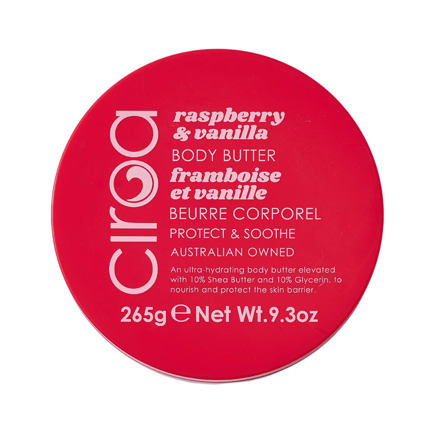 Ciroa Raspberry & Vanilla Vartalovoi 265g