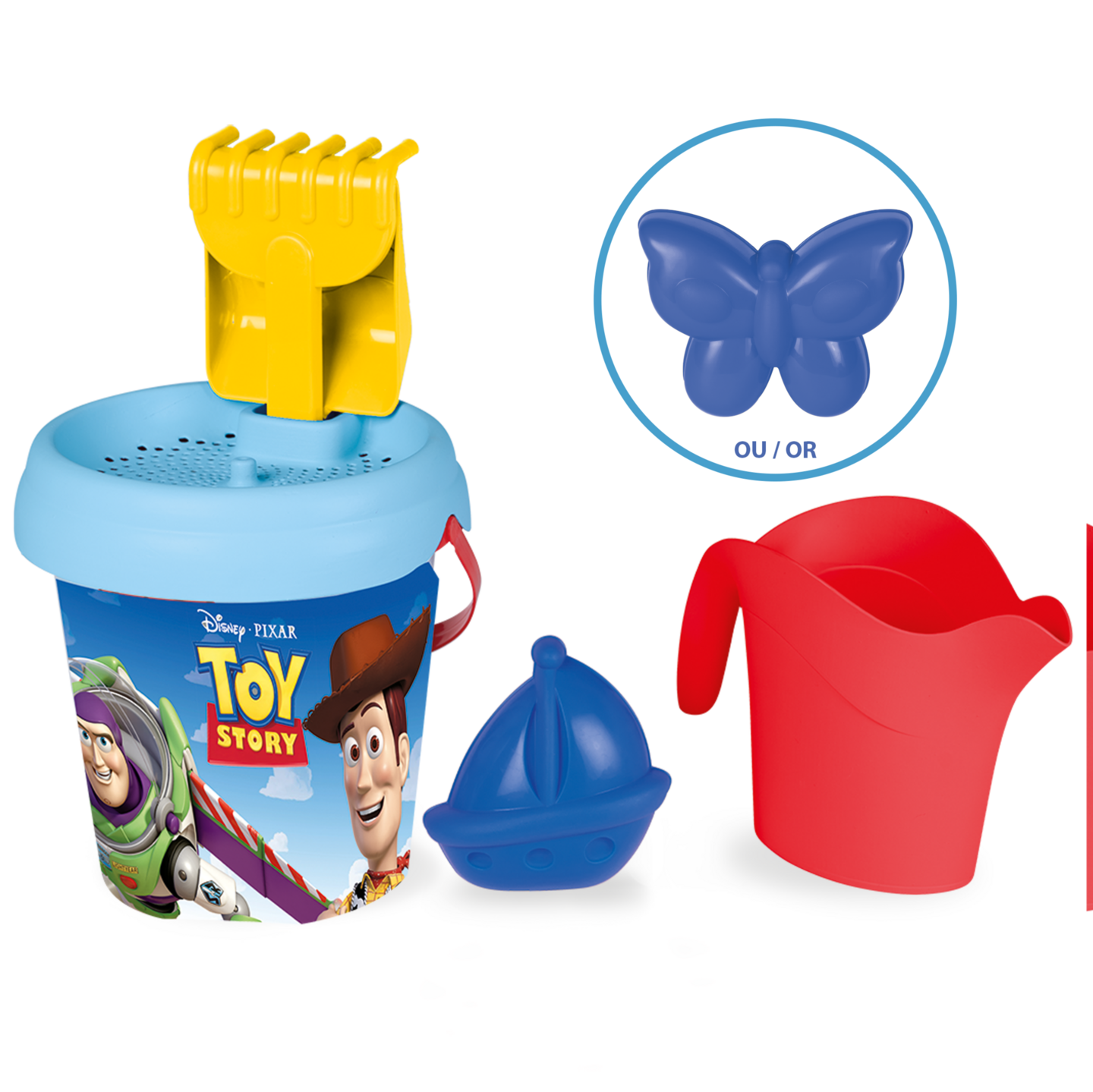 Toy Story hiekka- ja rantalelusetti