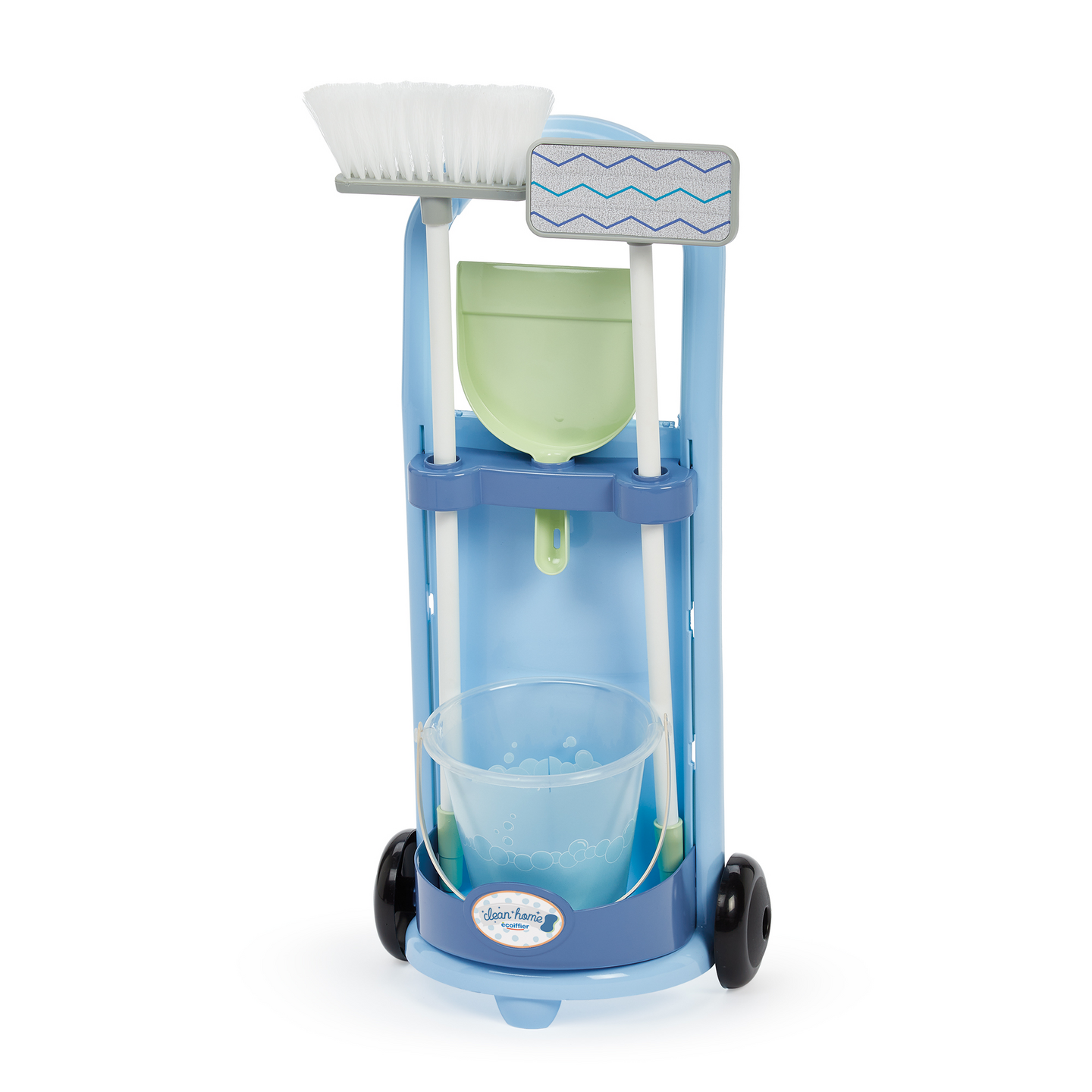 Ecoiffier - Clean Home Siivouskärry tarvikkeineen