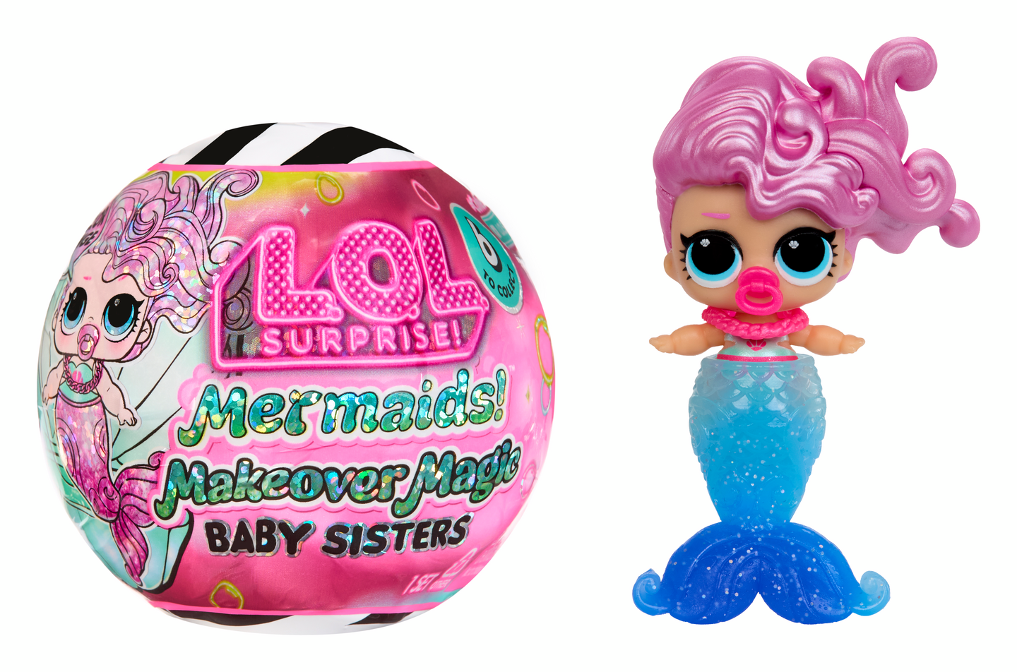 L.O.L. Mermaids!  Makeover Magic Baby