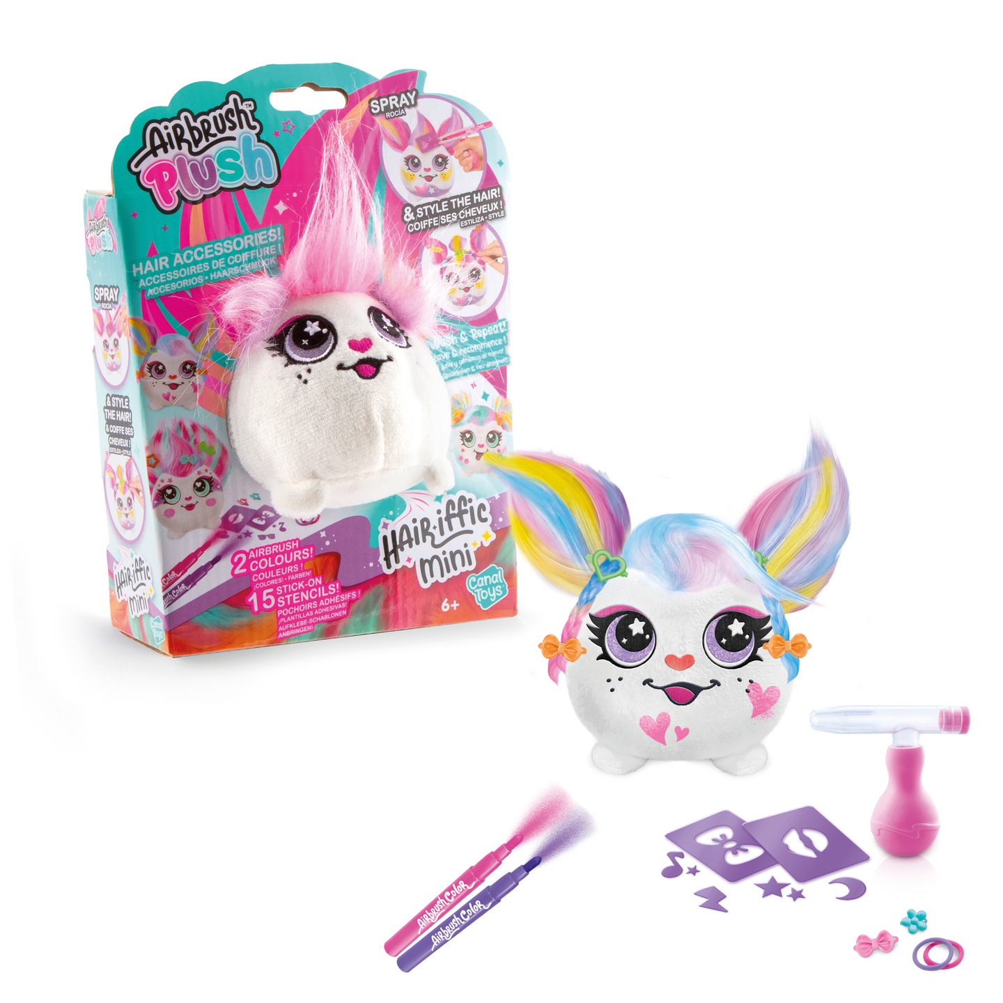 AIRBRUSH PLUSH Hair'iffic 10cm