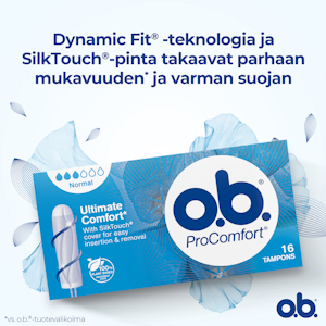 O.b. ProComfort Normal tamponi 16 kpl