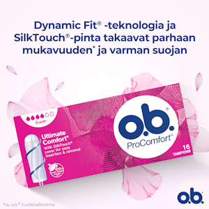 O.b. ProComfort Super Tamponi 16kpl