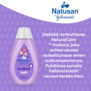 Natusan Bedtime Bath kylpysaippua 300ml