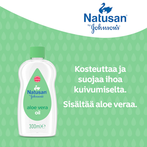 Natusan by Johnson's Baby Oil Aloe Vera hoitoöljy 300ml