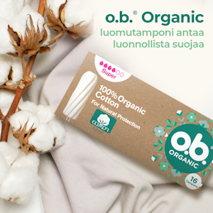 O.b. Organic Super luomu tamponi 16kpl