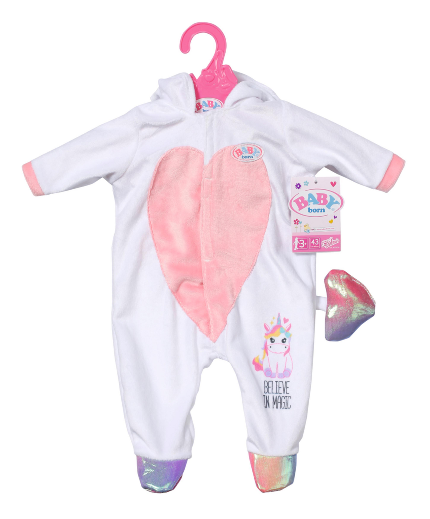 BABY born yksisarvisasu 43cm