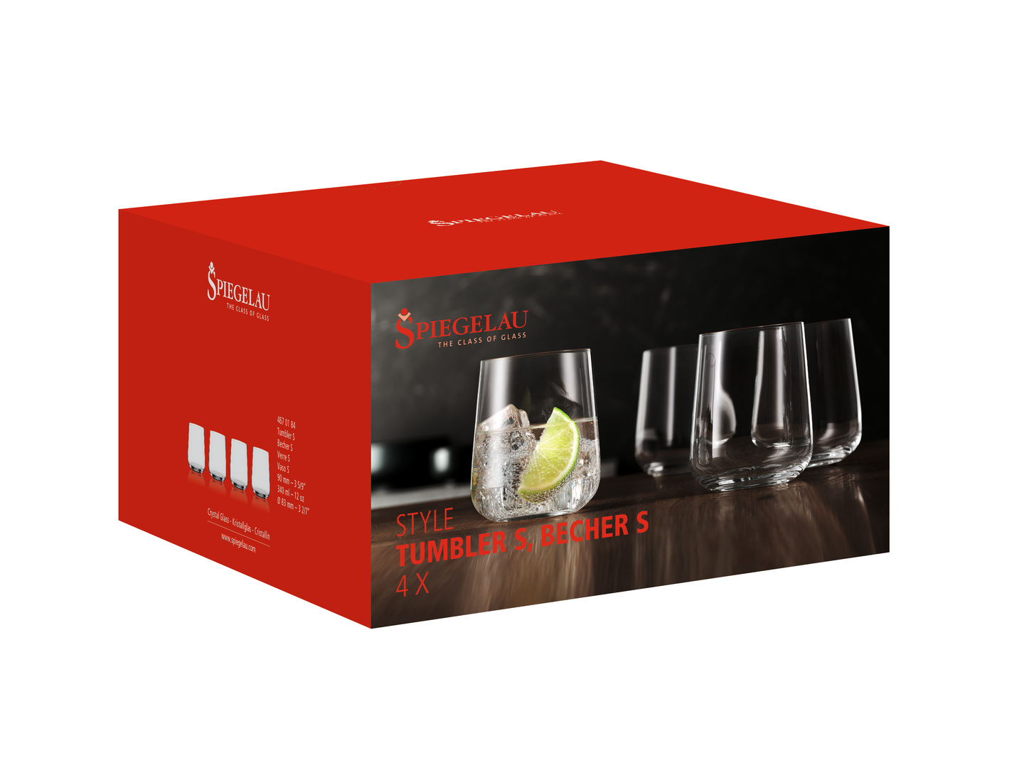 Spiegelau Style vesilasi 34 cl 4 kpl