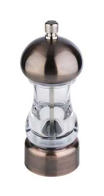 APS pippurimylly 15 cm Ø 6 cm kupari/akryyli