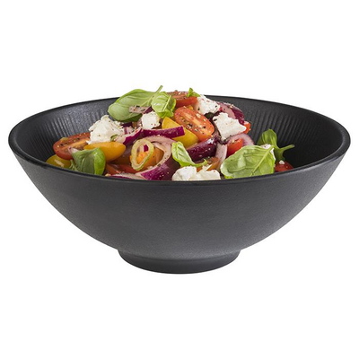 APS Nero kulho Ø 24 cm 1,7 l musta melamiini