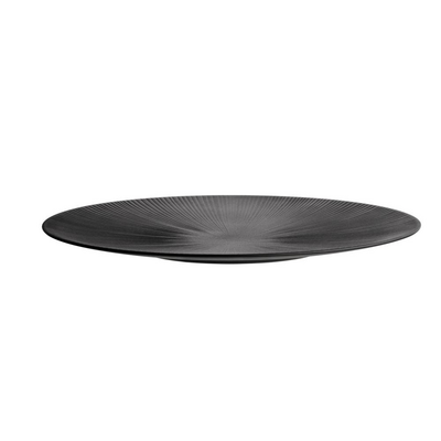 APS Nero vati pyöreä Ø 50 cm musta melamiinia
