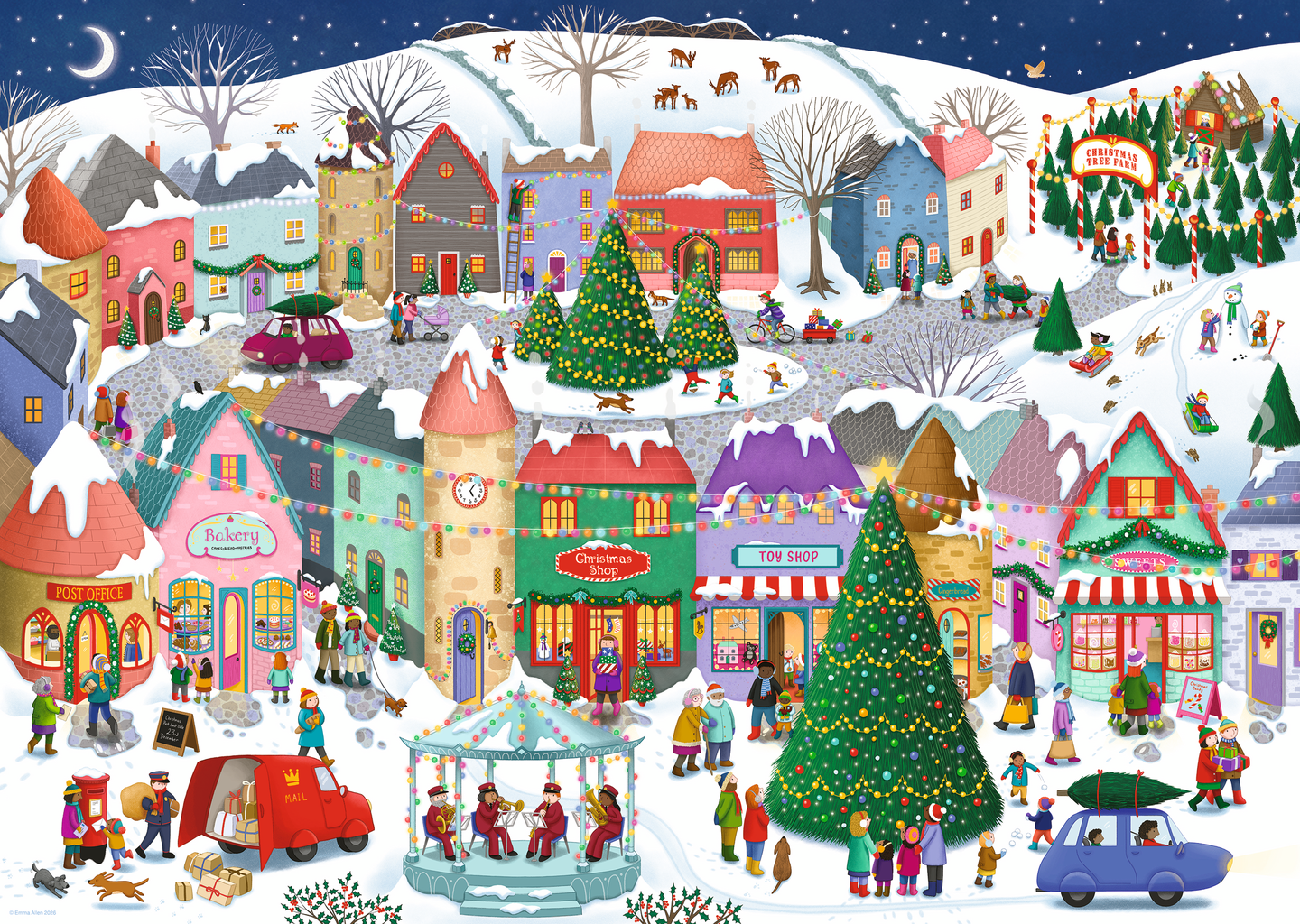 Christmas Town 1000p