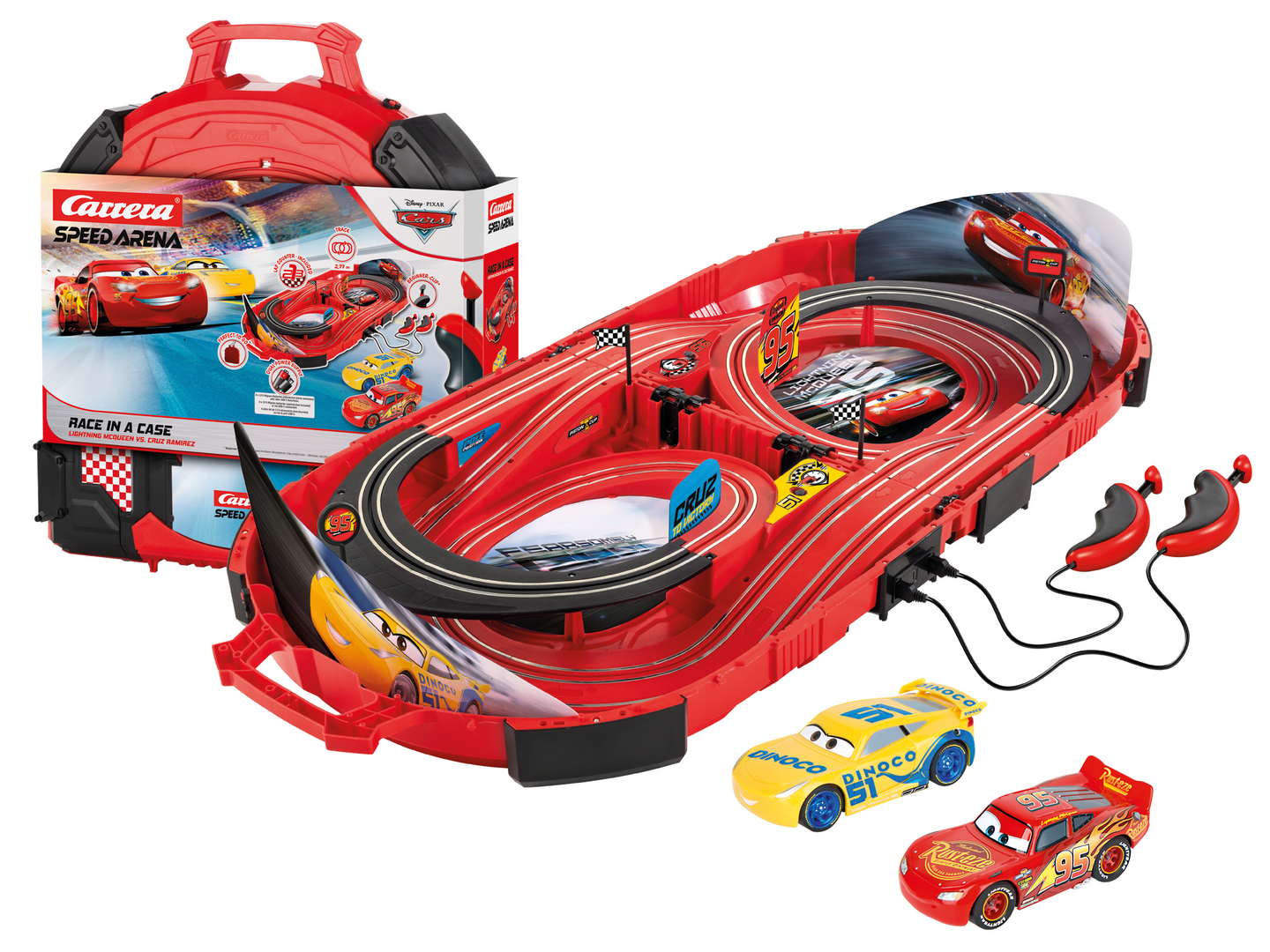 Carrera Cars Speed Arena autorata 2,77m