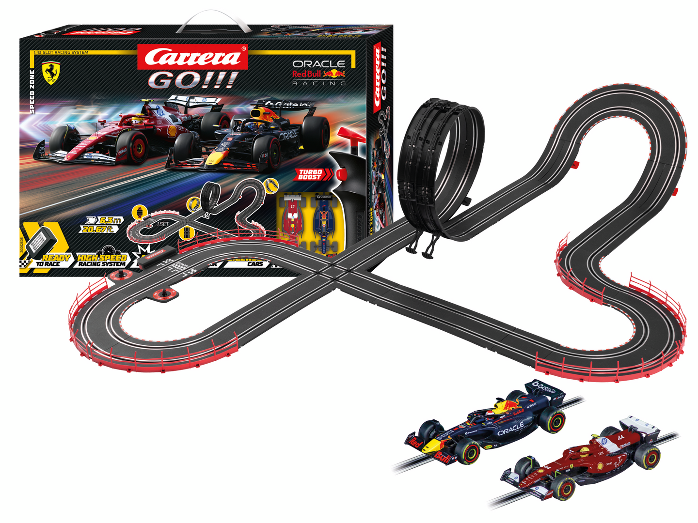 Carrera Go! Formula1 Speed Zone-autorata