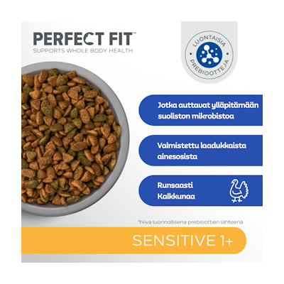 Perfect Fit Sensitive 1+ kalkkuna 1,4kg
