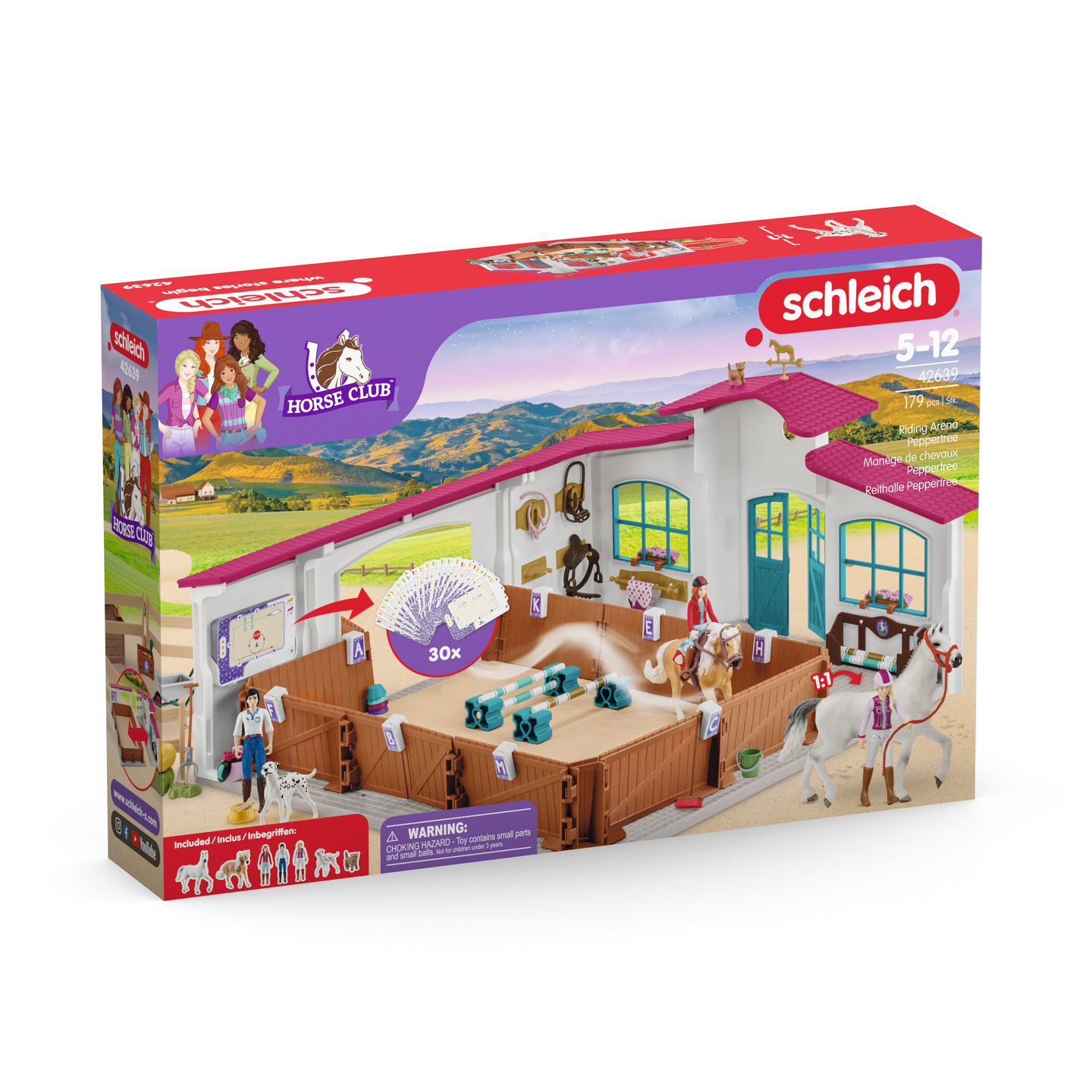 Schleich Ratsastus Areena Peppertree