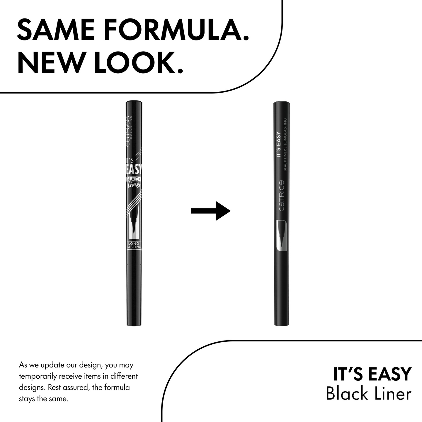 Catrice It's Easy Black Liner nestemäinen silmänrajaus 010 Blackest Black