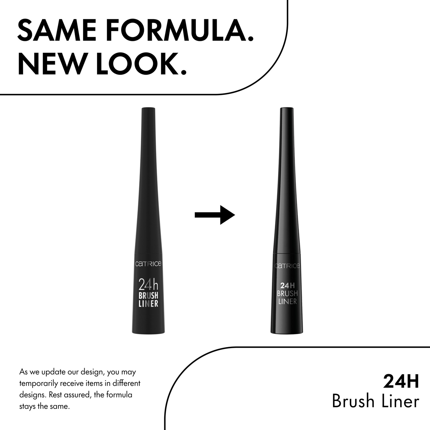 Catrice 24h Brush Liner eyeliner 010 Ultra Black
