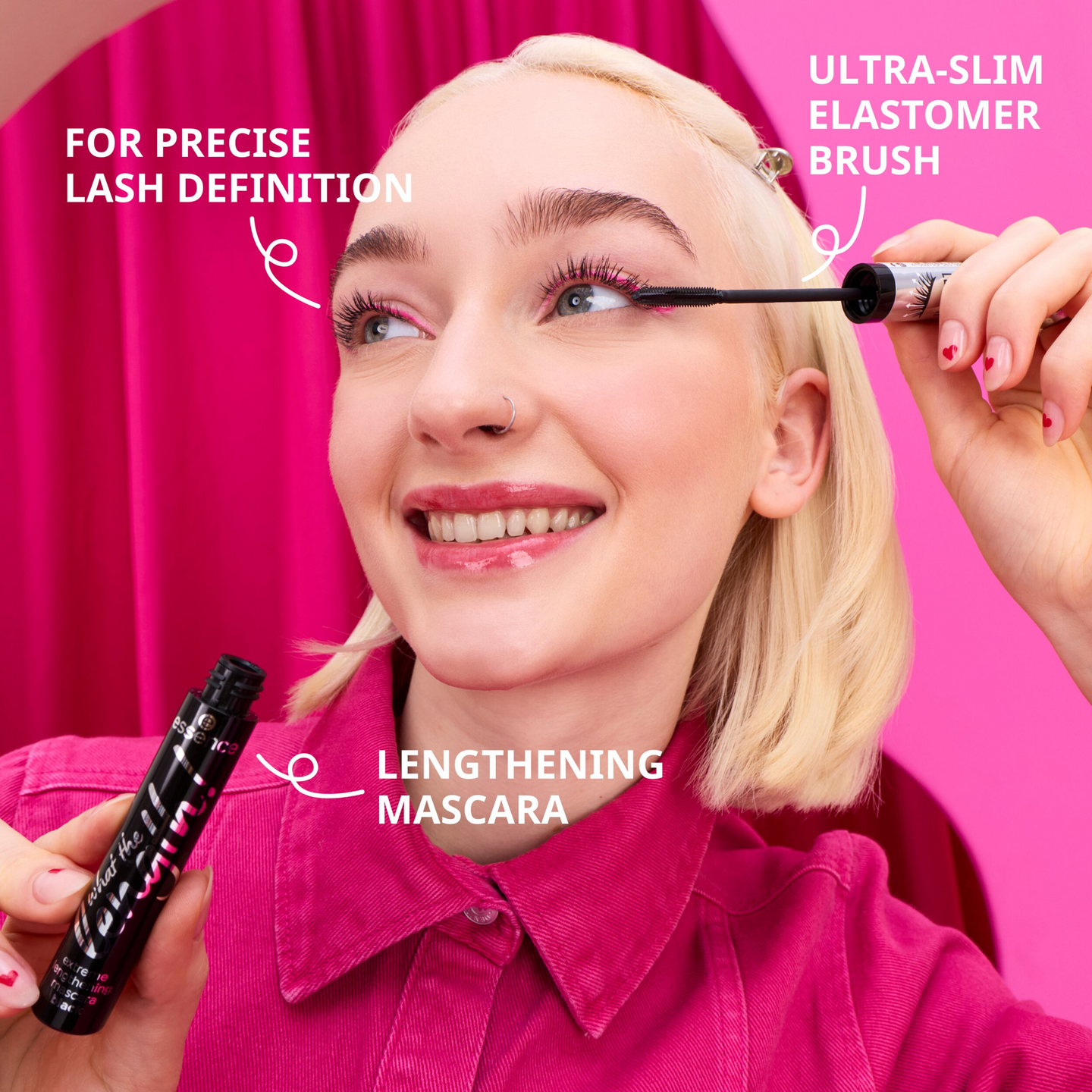 Essence what the length! extreme lengthening mascara 01 Black