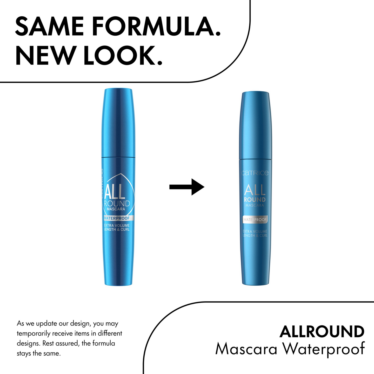 Catrice Allround vedenkestävä mascara 010 Blackest Black