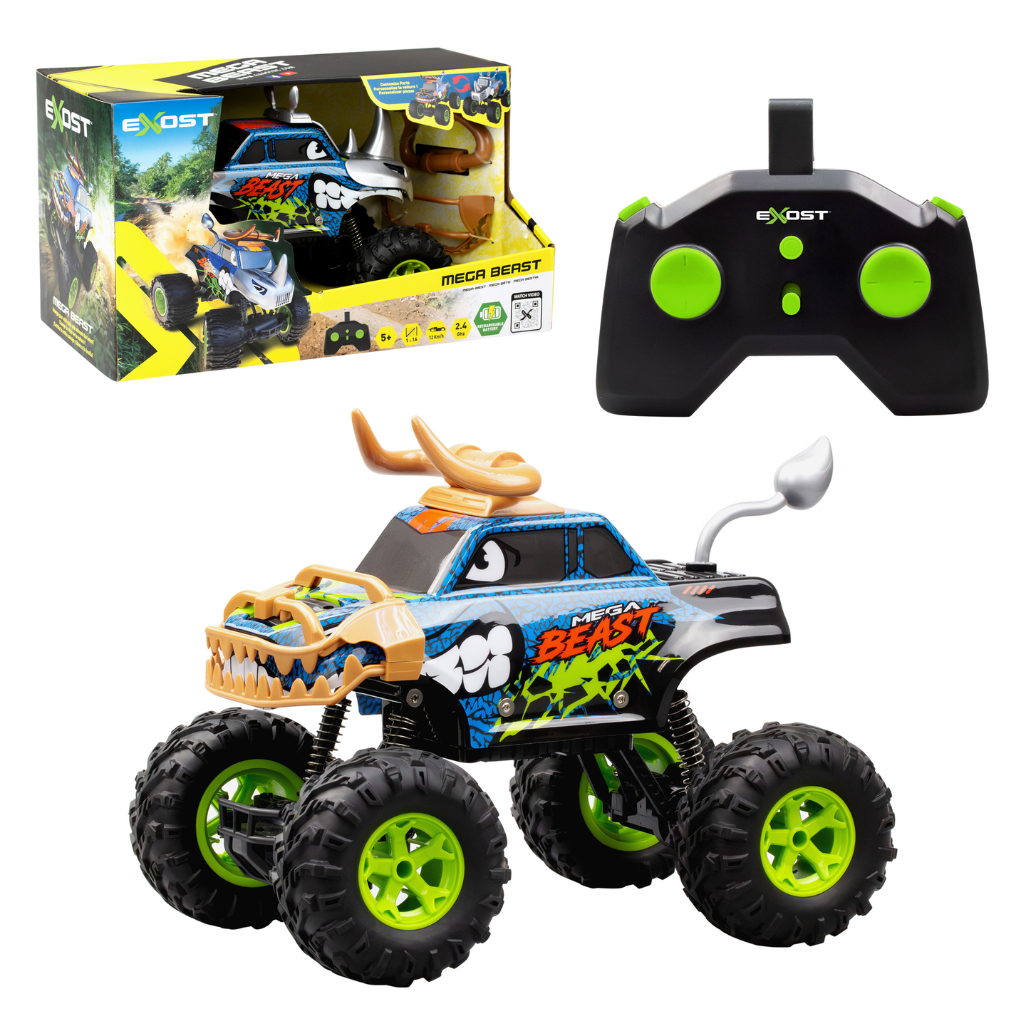 Exost Mega Beast radio-ohjattava-auto