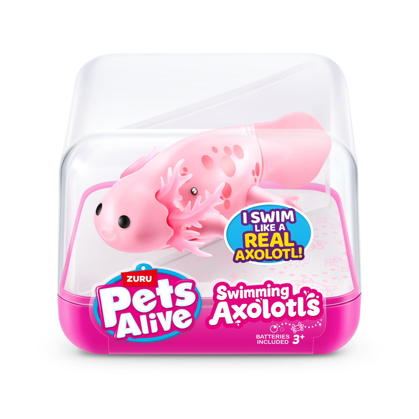 Pets Alive -sarjan uivat Axolotl-hahmot