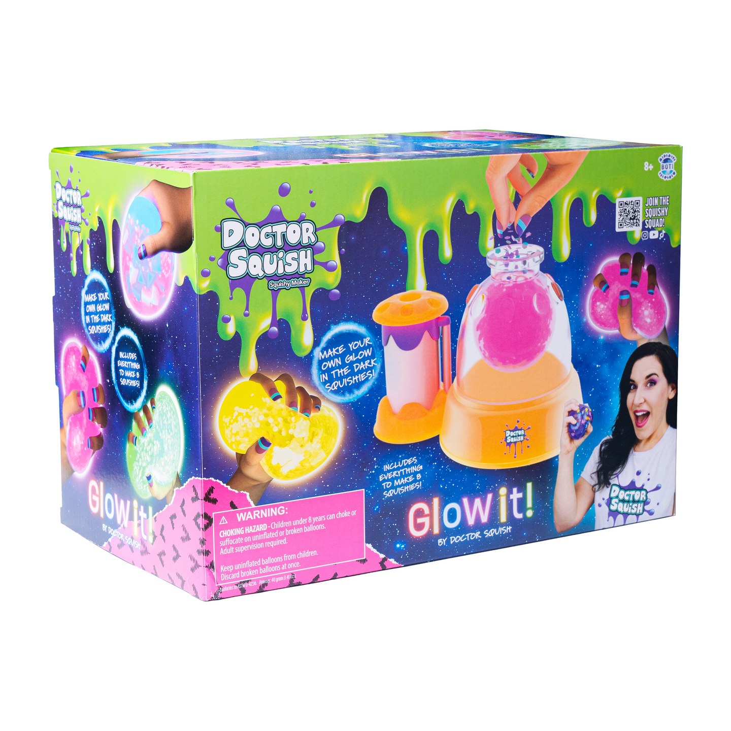 Doctor Squish GLOW IT Squishy Maker Station