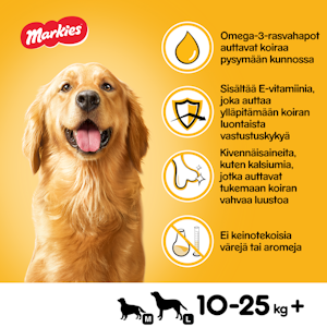 Pedigree Markies lihatäytekeksi 500g