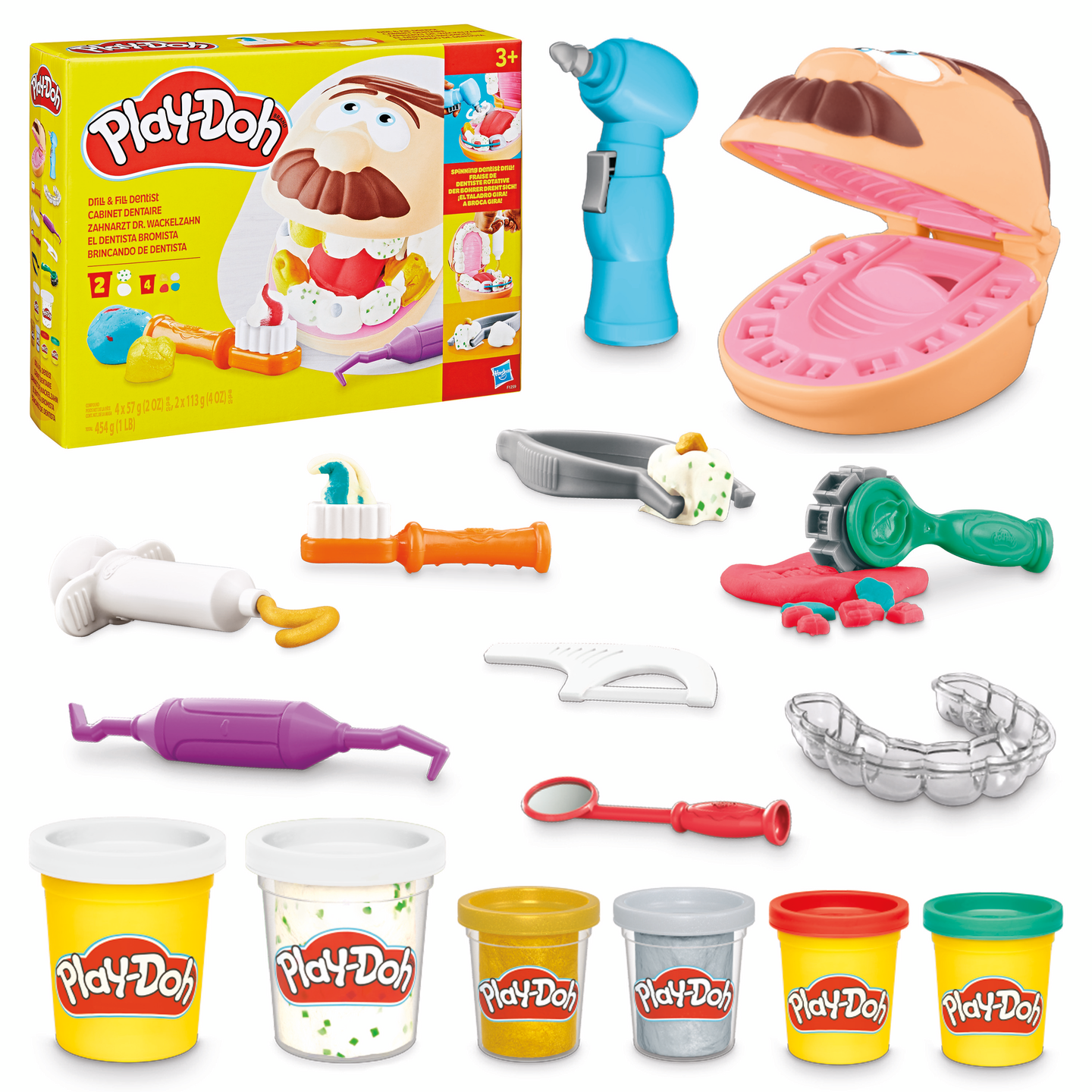 Play-Doh Drill N Fill hammaslääkari