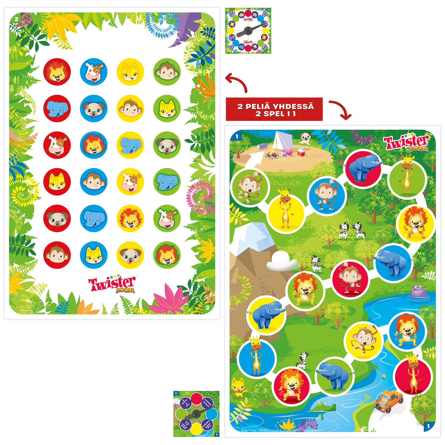 Twister Junior -peli (FI/SE)