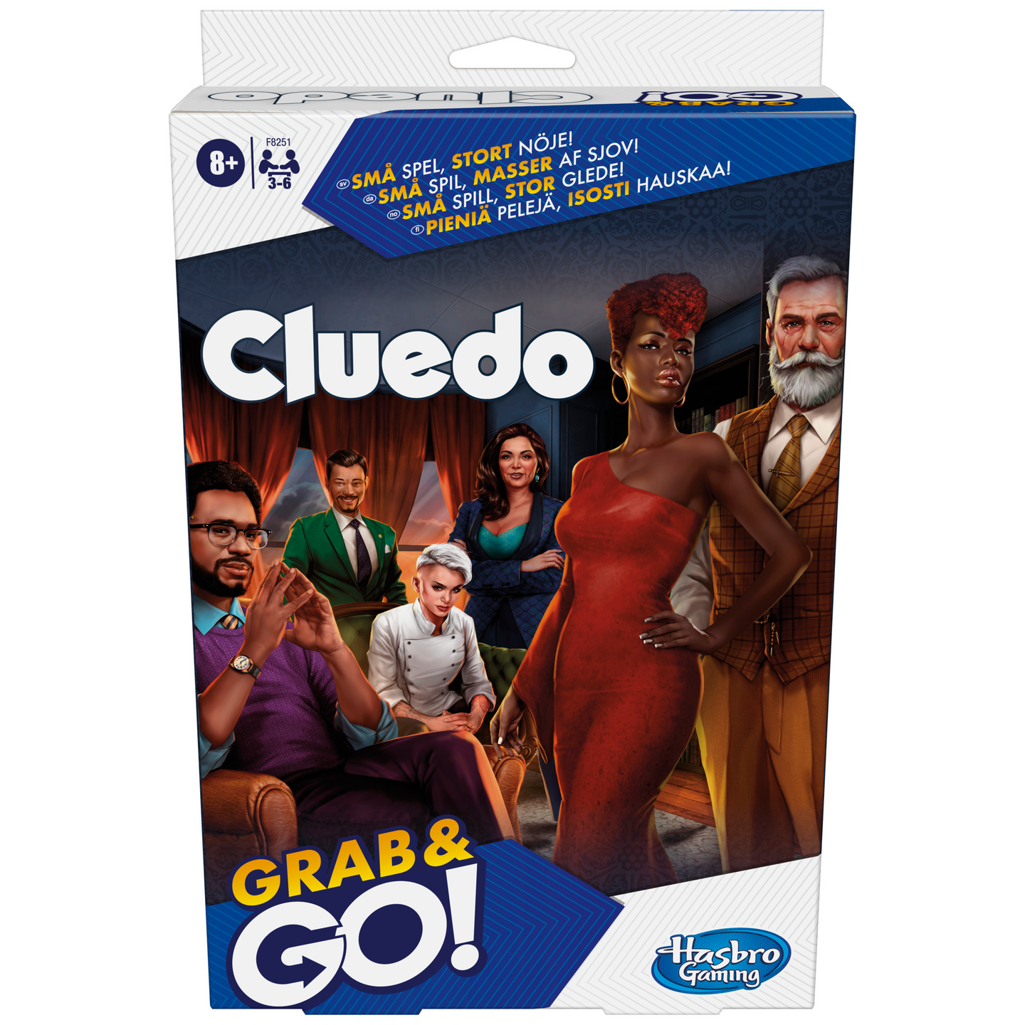 Cluedo grab and go - matkapeli