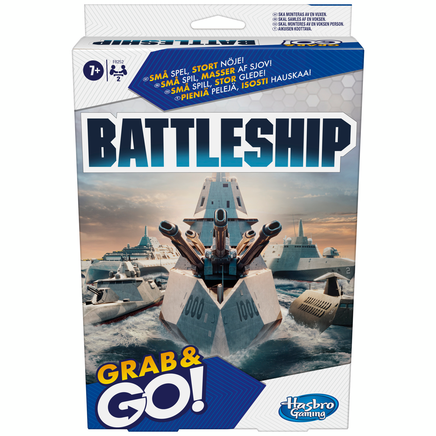Battleship grab and go - matkapeli