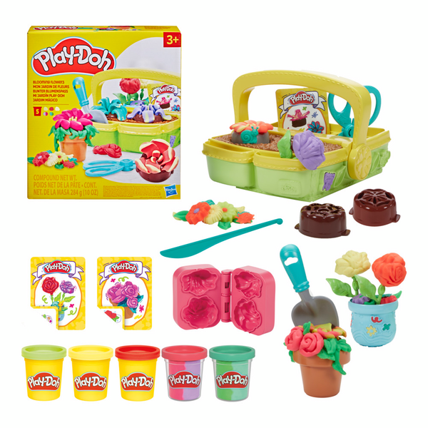 Play-doh kukkien kukinta