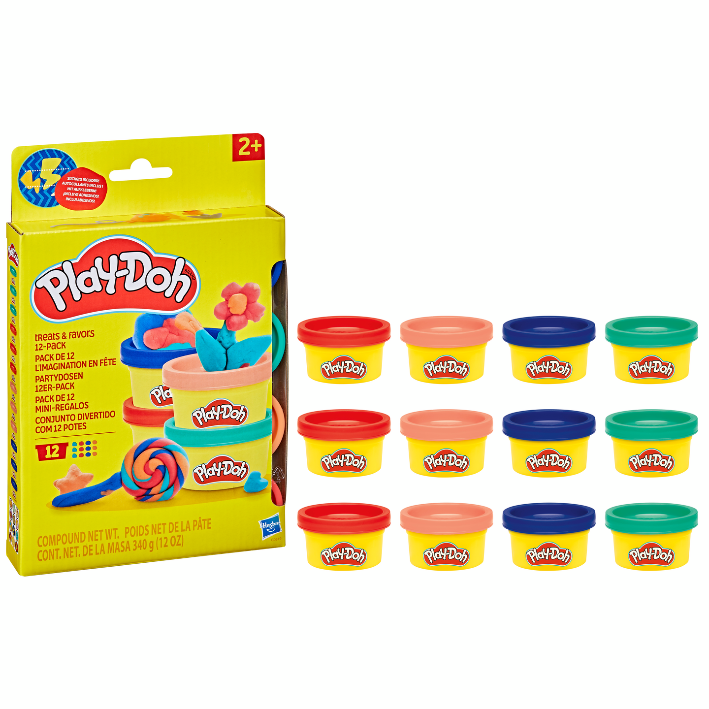 Play-Doh Treats ja Favors 12 pkt 340g