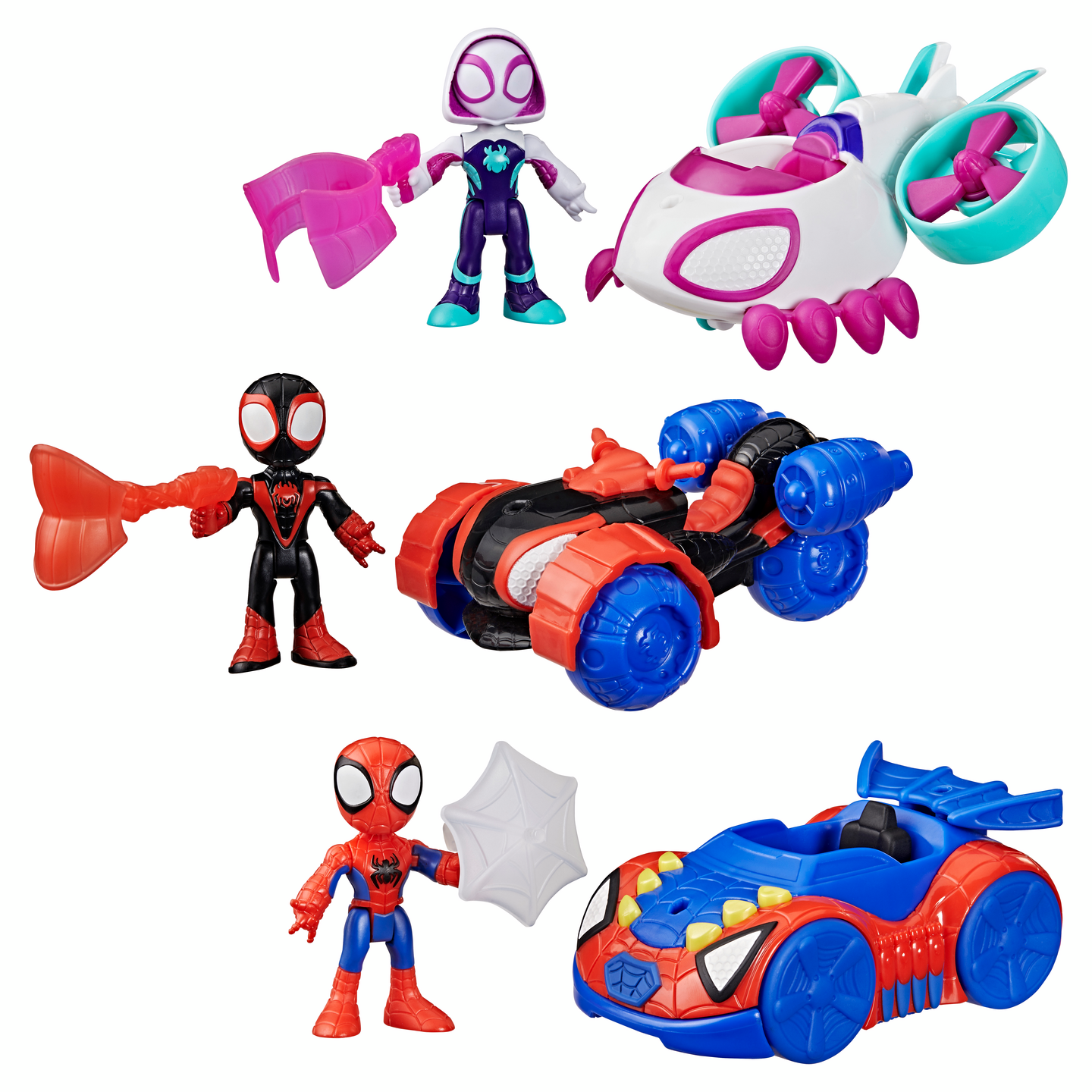 Spidey & Friends ajoneuvo&Fig. 7,6 cm