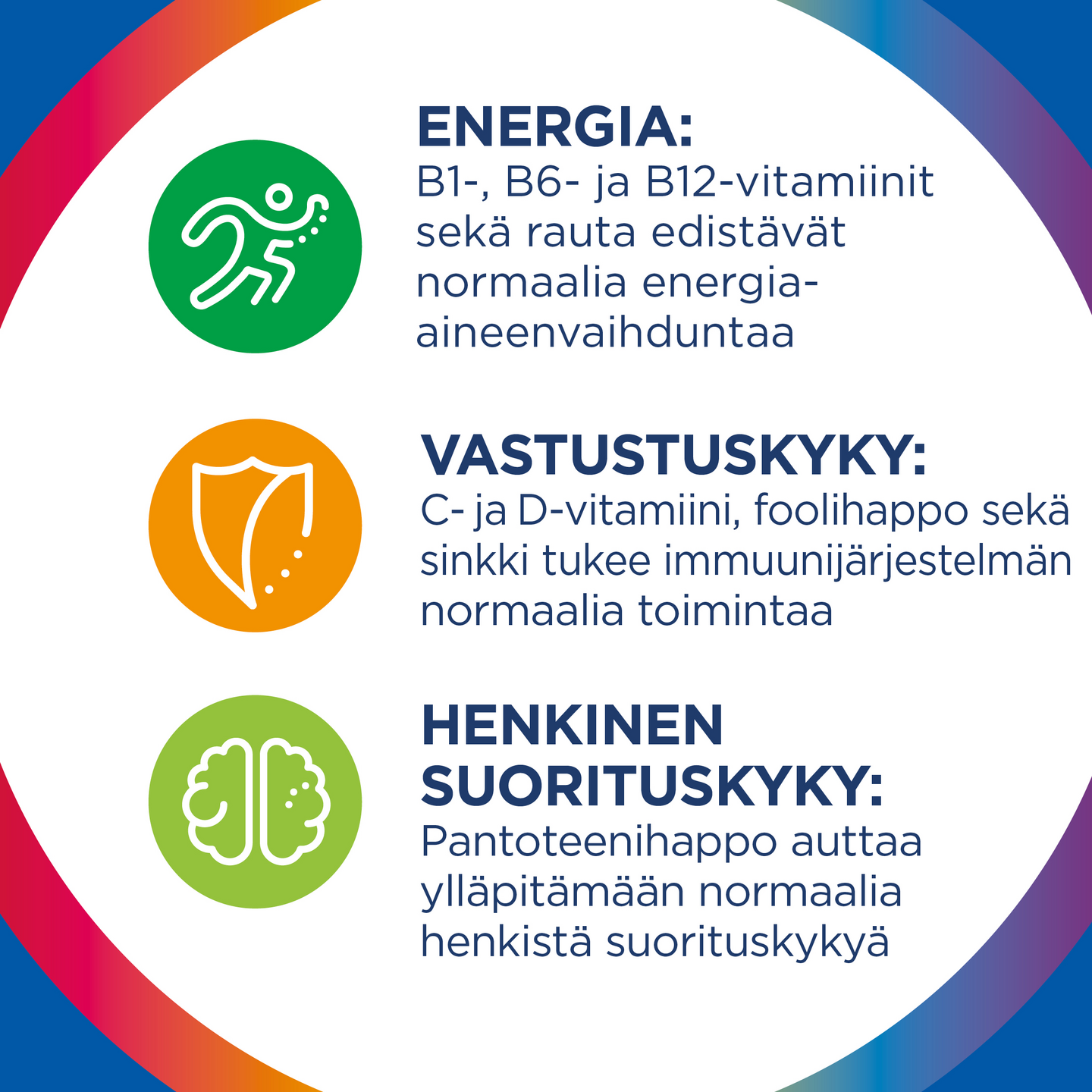 Multi-tabs Immuno monivitamiini ja maitohappobakteeri 60kpl