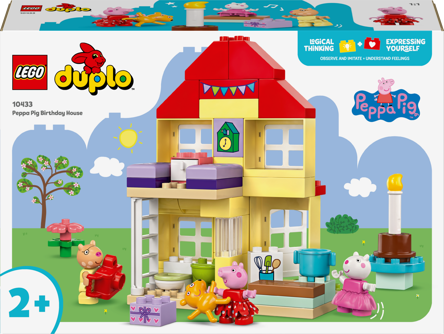 LEGO DUPLO 10433 Pipsa Possun Syntymäpäivätalo