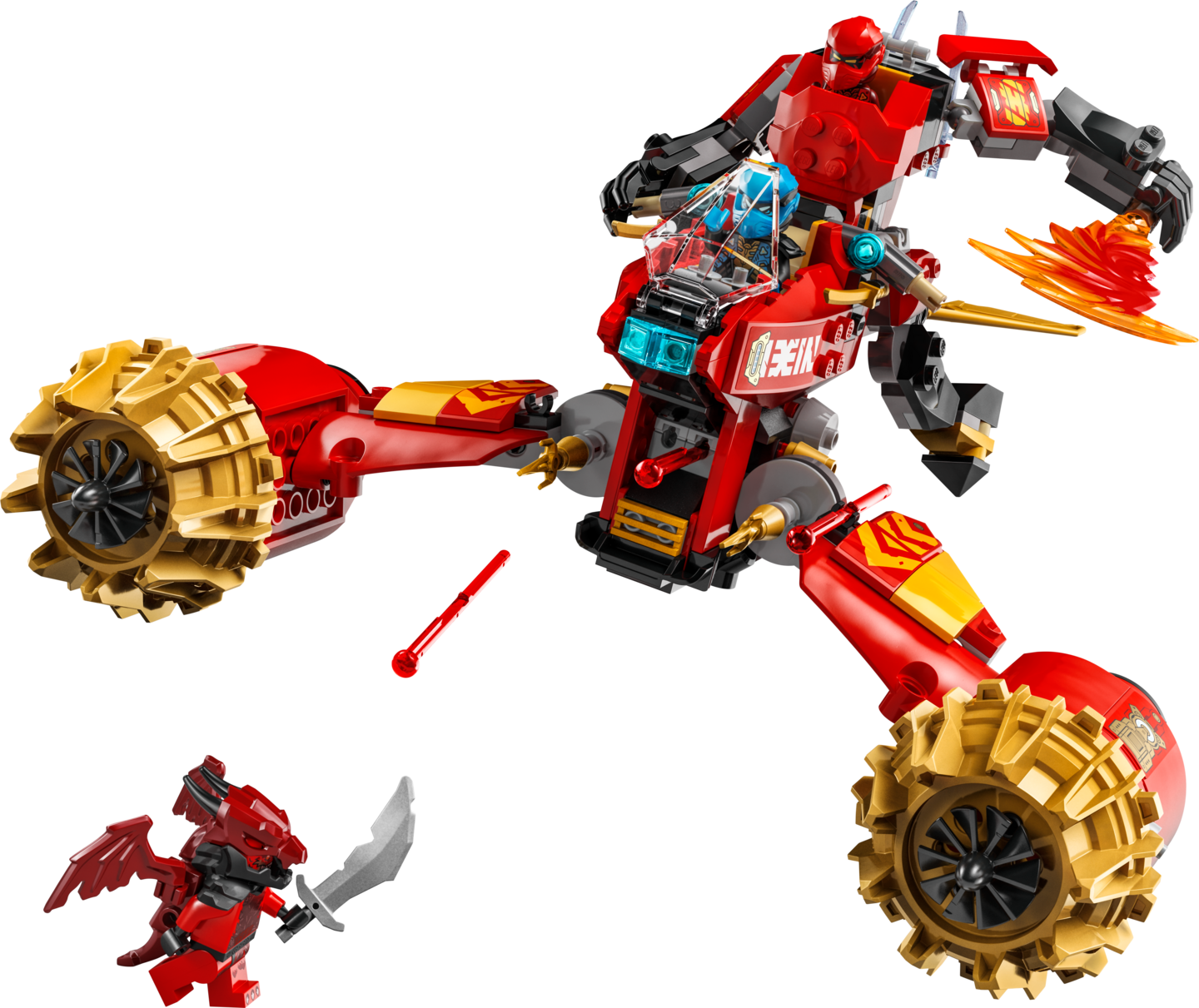 LEGO Ninjago 71830 Kain m.ratsastajarob