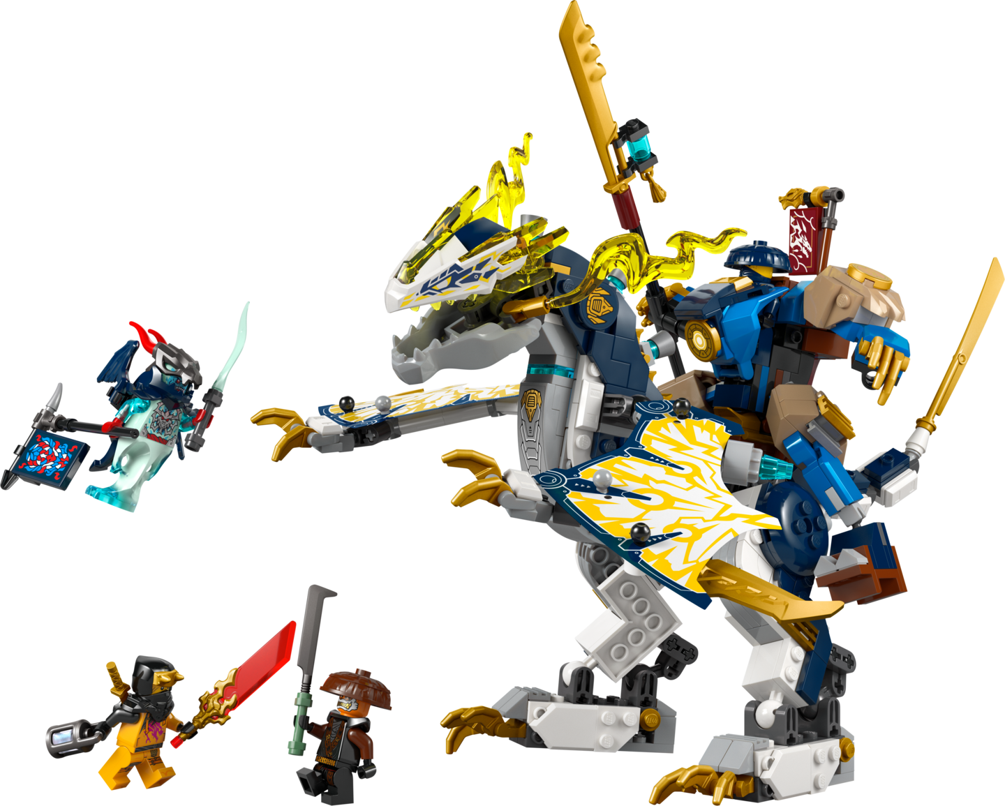 LEGO NINJAGO 71843 Roguen robottilohikäärmeratsu