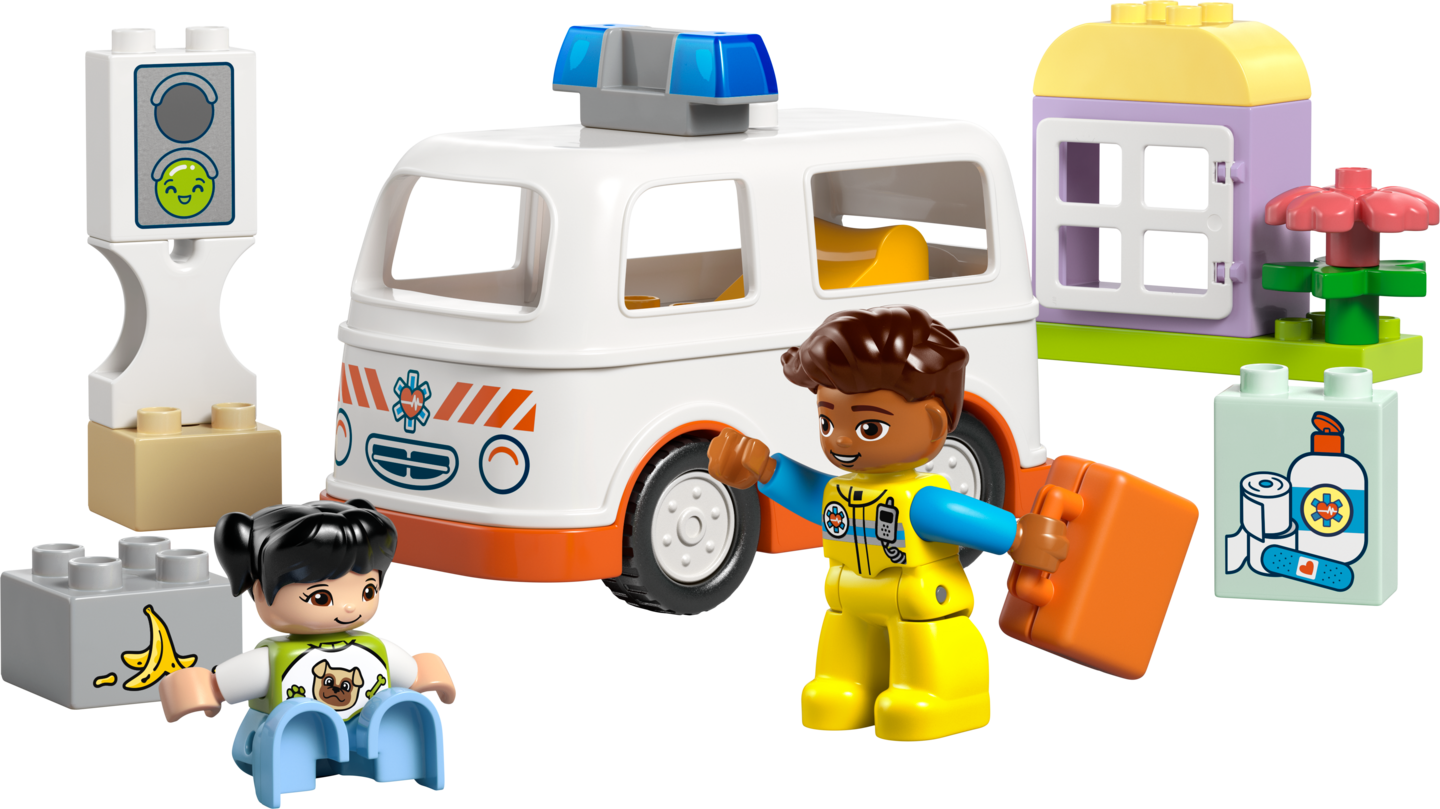 LEGO DUPLO 10447 Ambulanssi ja kuljettaja