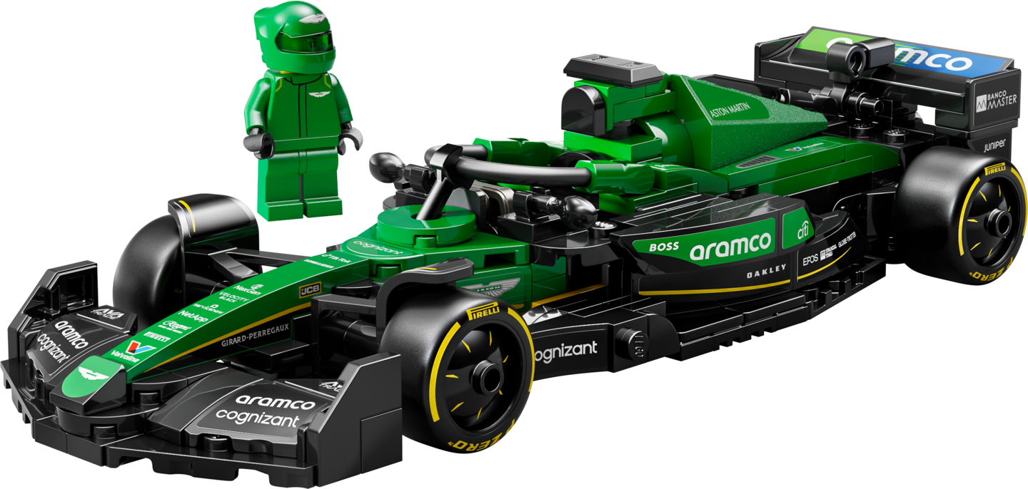 LEGO Speed Champions 77245 Aston Martin Aramco F1® AMR24 kilpa-auto