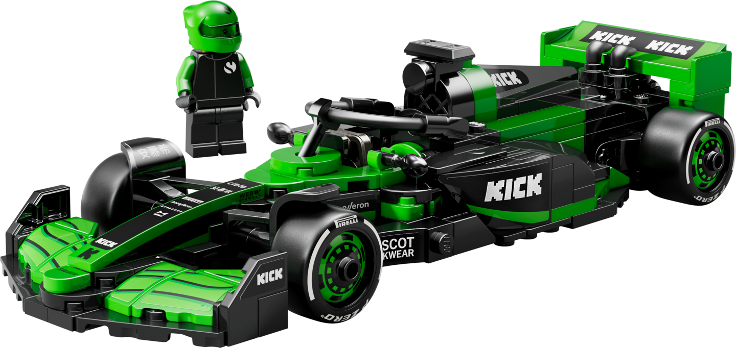 LEGO Speed Champions 77247 KICK Sauber F1 Team C44 kilpa-auto