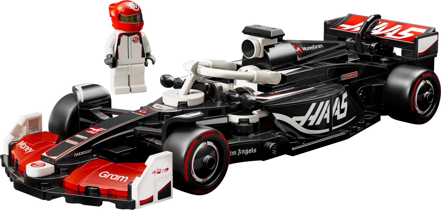 LEGO Speed Champions 77250 MoneyGram Haas F1 Team VF-24 kilpa-auto